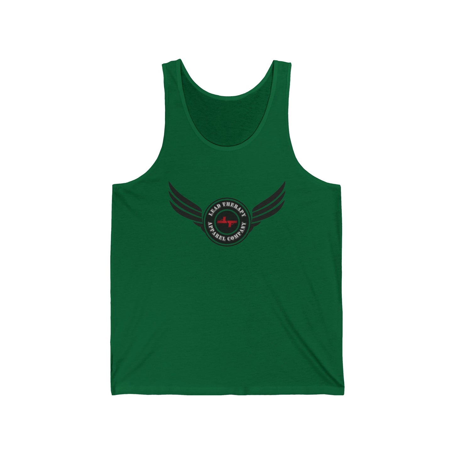 Lead Therapy Winged Apparel Badge-Unisex Jersey Tank Top