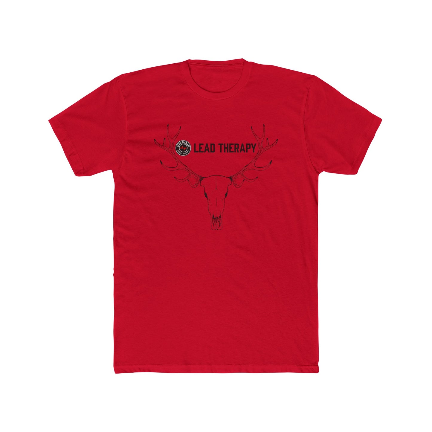 Lead Therapy Skull Mount-Unisex Cotton Tee