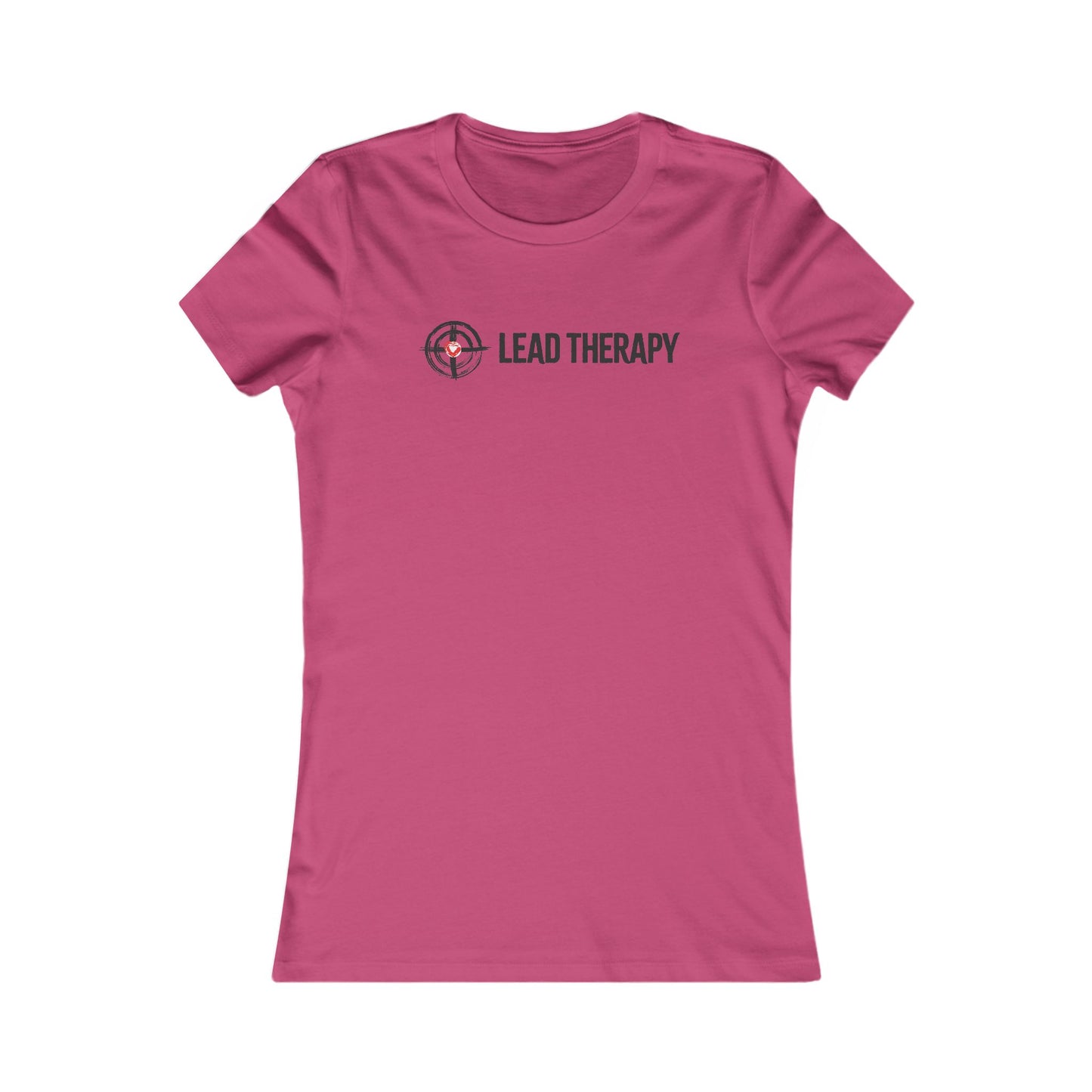 Lead Therapy Soft Bullseye-Women's Casual Boho Style Tee