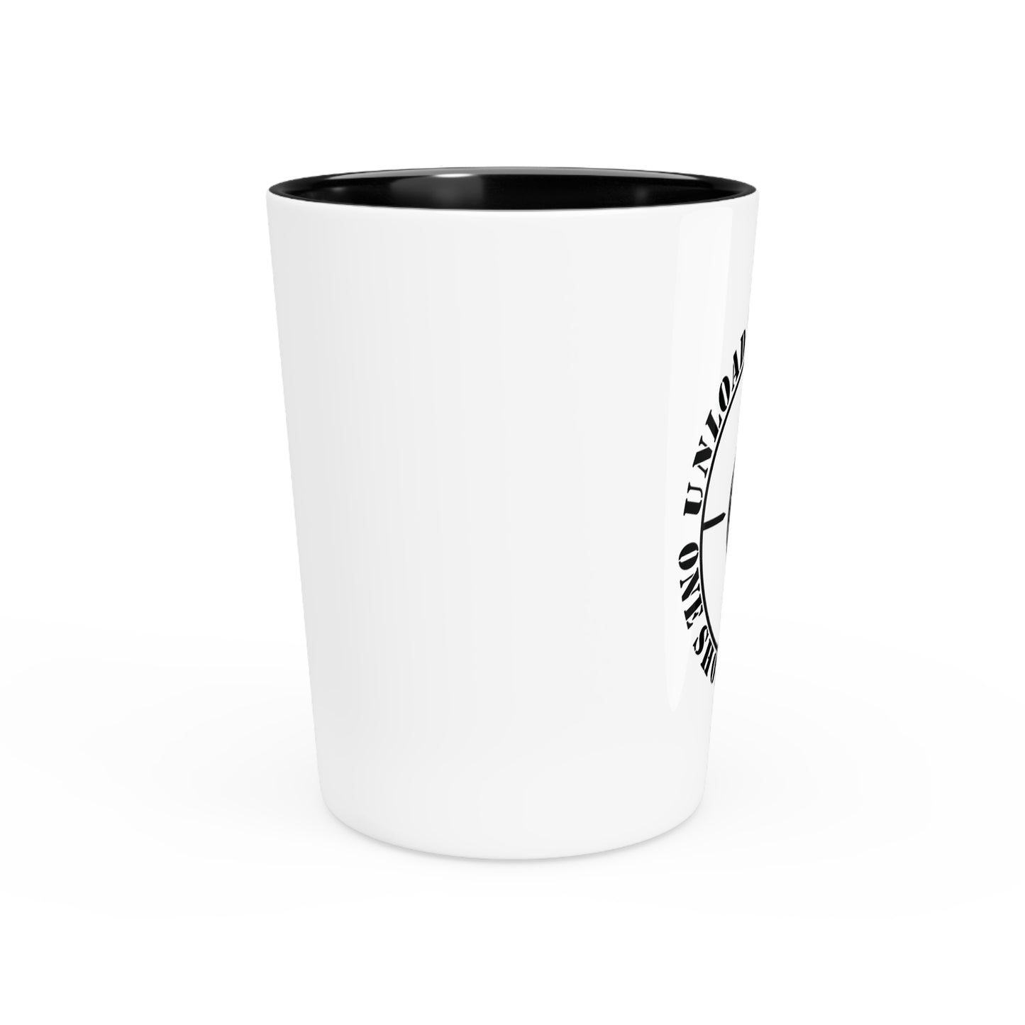 Lead Therapy Unload Your Mind-Shot Glass