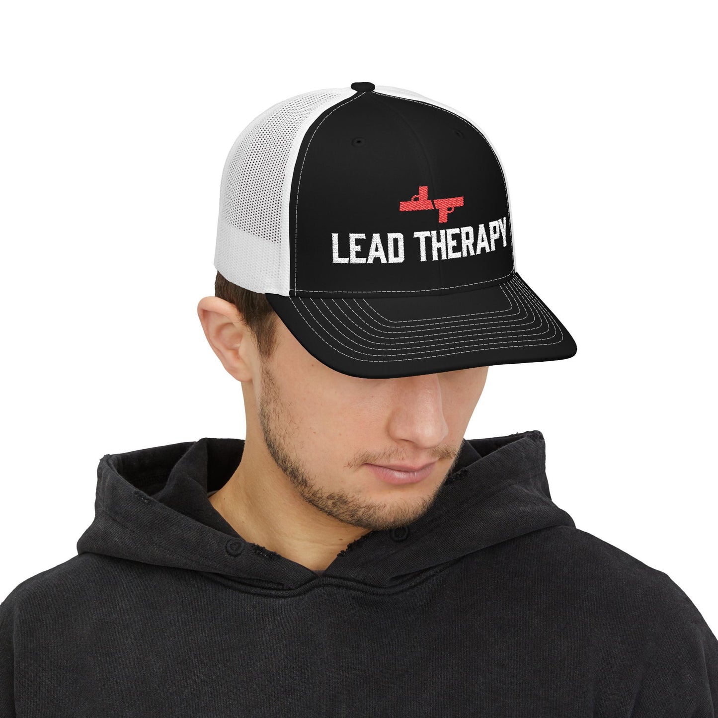 Lead Therapy-Embroidered Snapback Cap