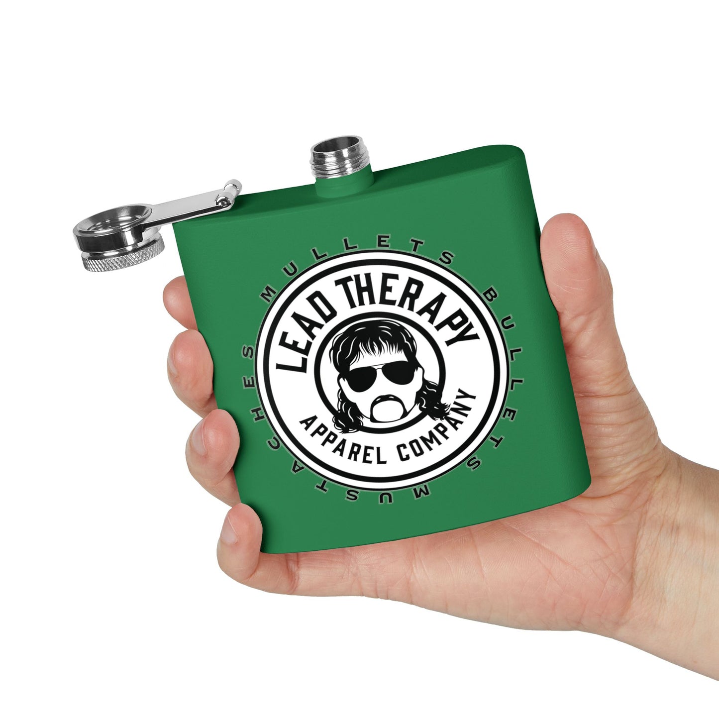 Lead Therapy MBM Apparel Badge-Stainless Steel Flask