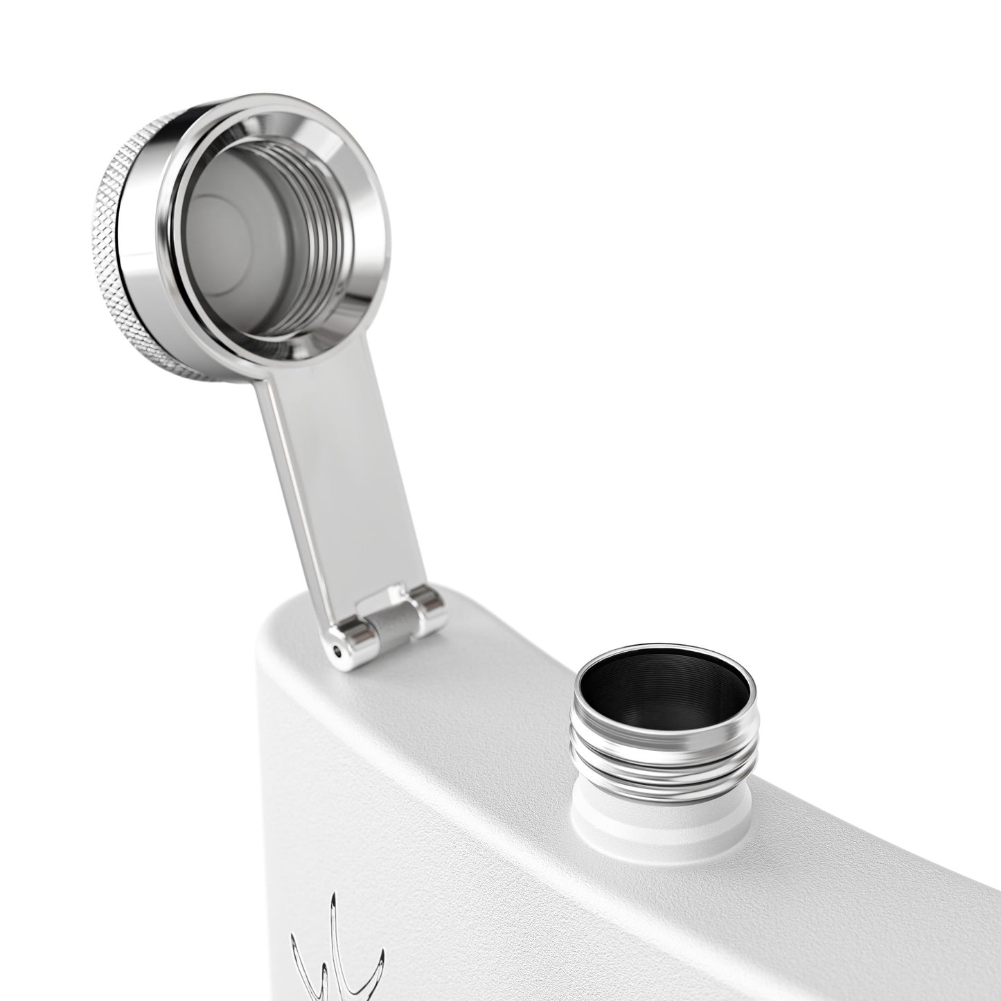 Lead Therapy Buck Skull-Stainless Steel Flask