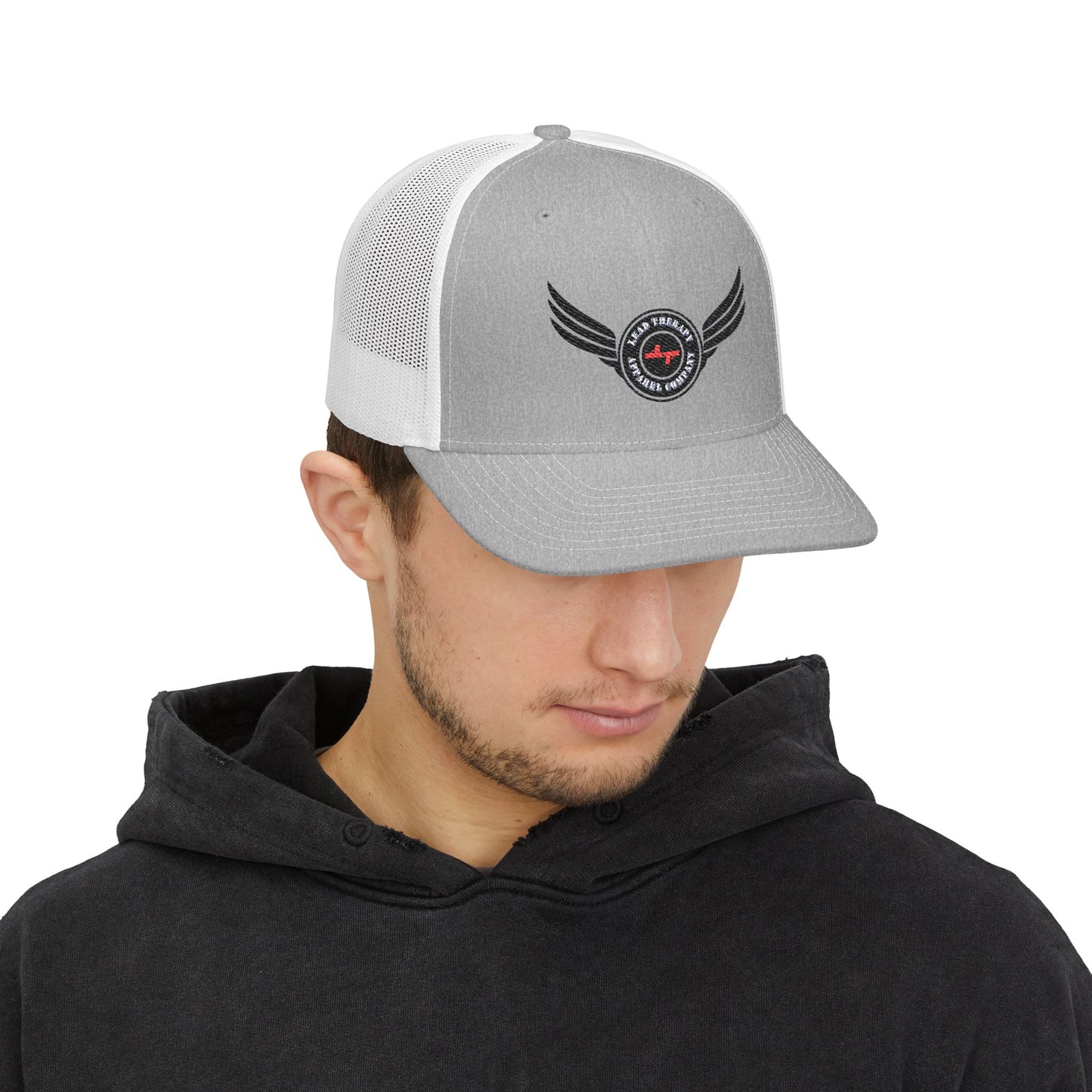 Lead Therapy Winged Badge-Embroidered Snapback Cap