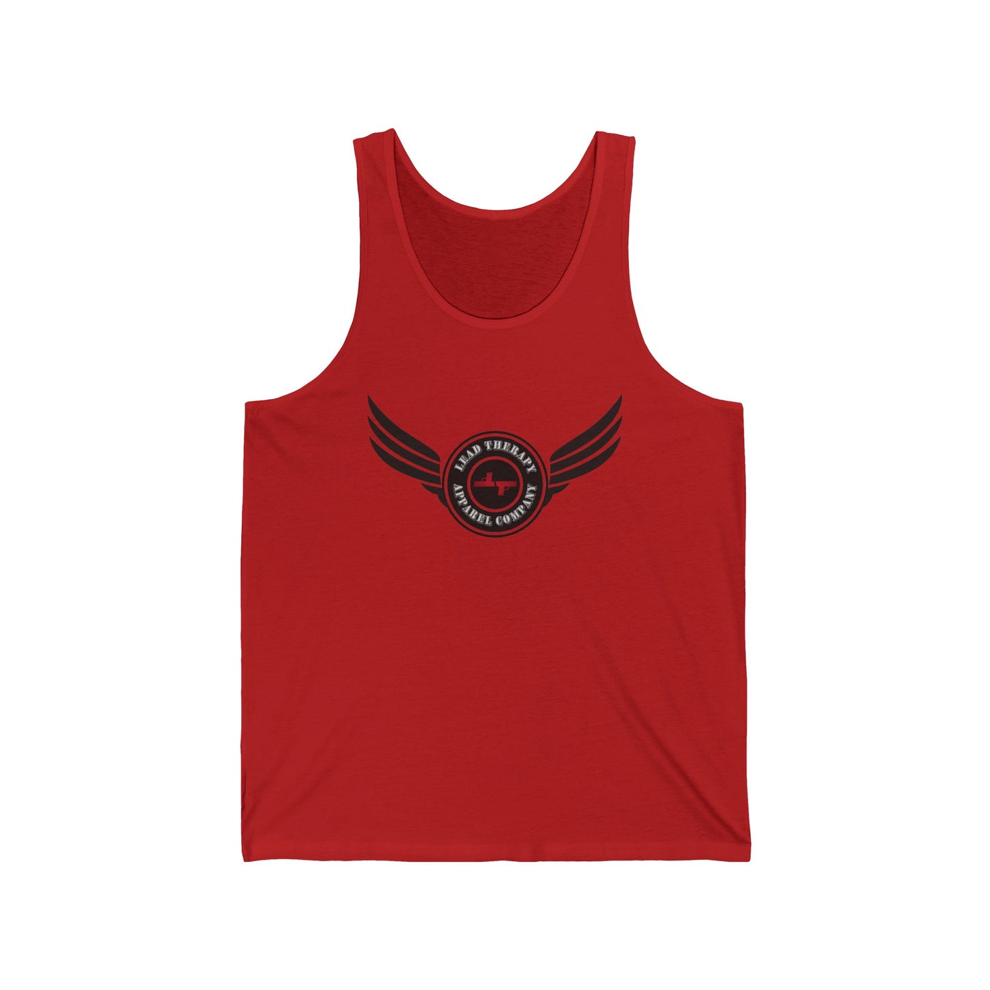 Lead Therapy Winged Apparel Badge-Unisex Jersey Tank Top