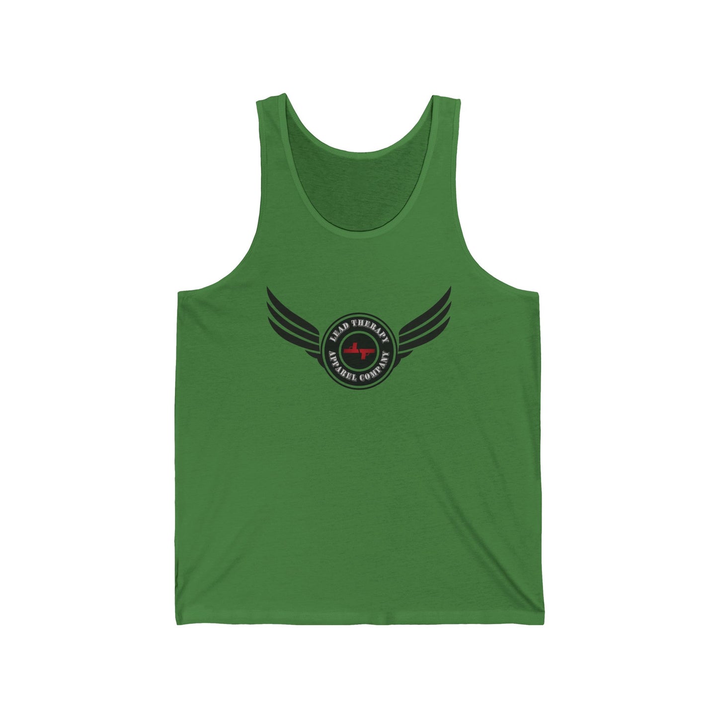 Lead Therapy Winged Apparel Badge-Unisex Jersey Tank Top
