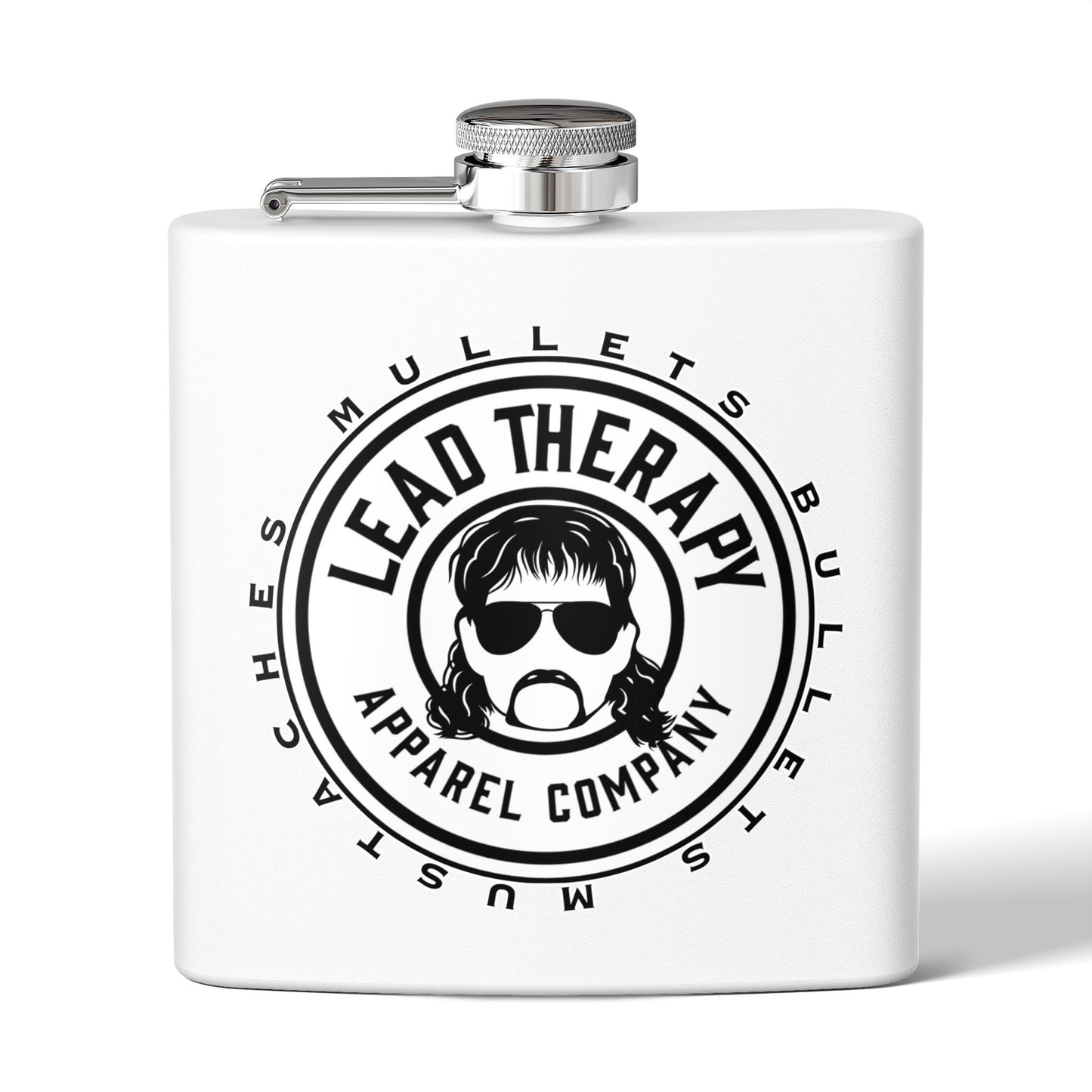 Lead Therapy MBM Apparel Badge-Stainless Steel Flask