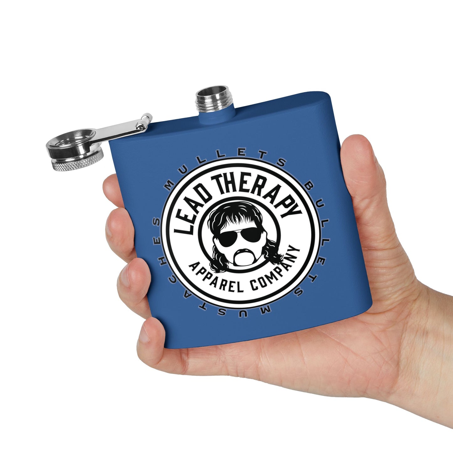 Lead Therapy MBM Apparel Badge-Stainless Steel Flask