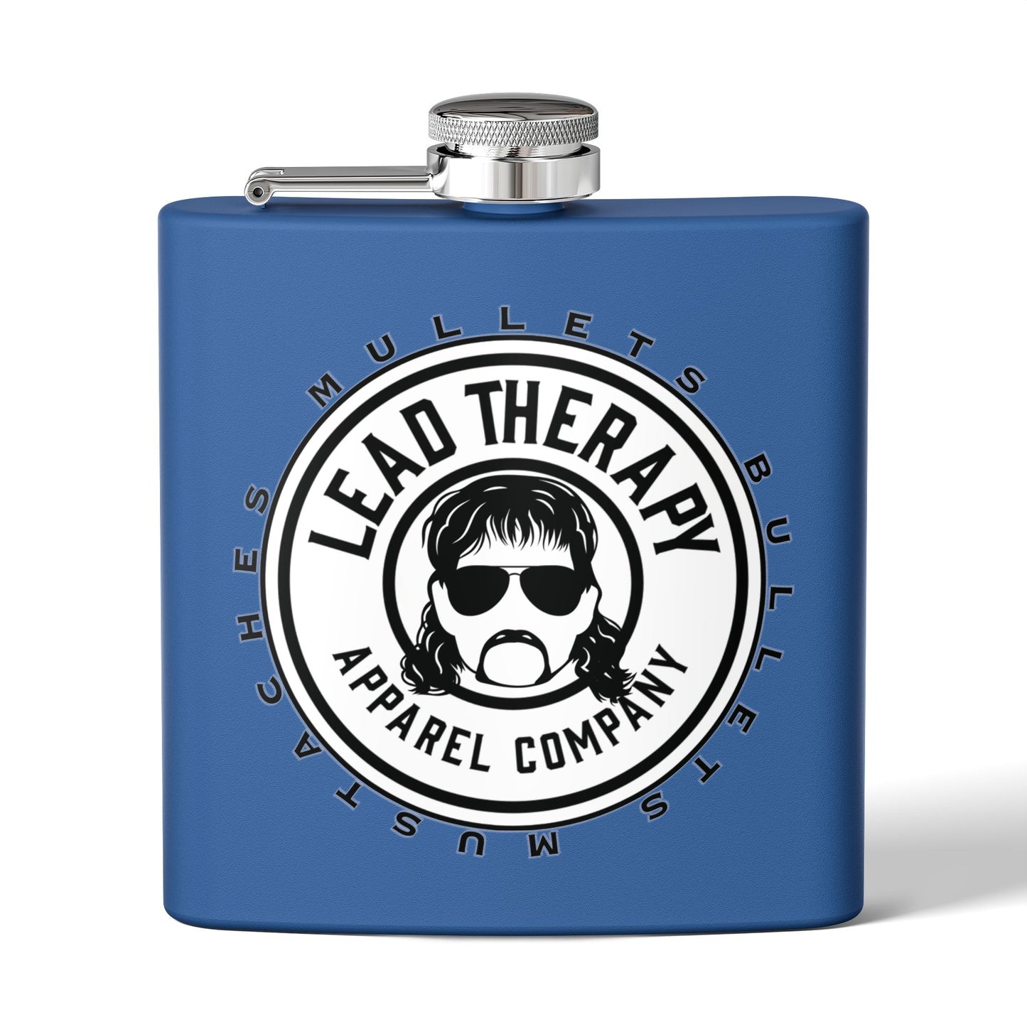 Lead Therapy MBM Apparel Badge-Stainless Steel Flask