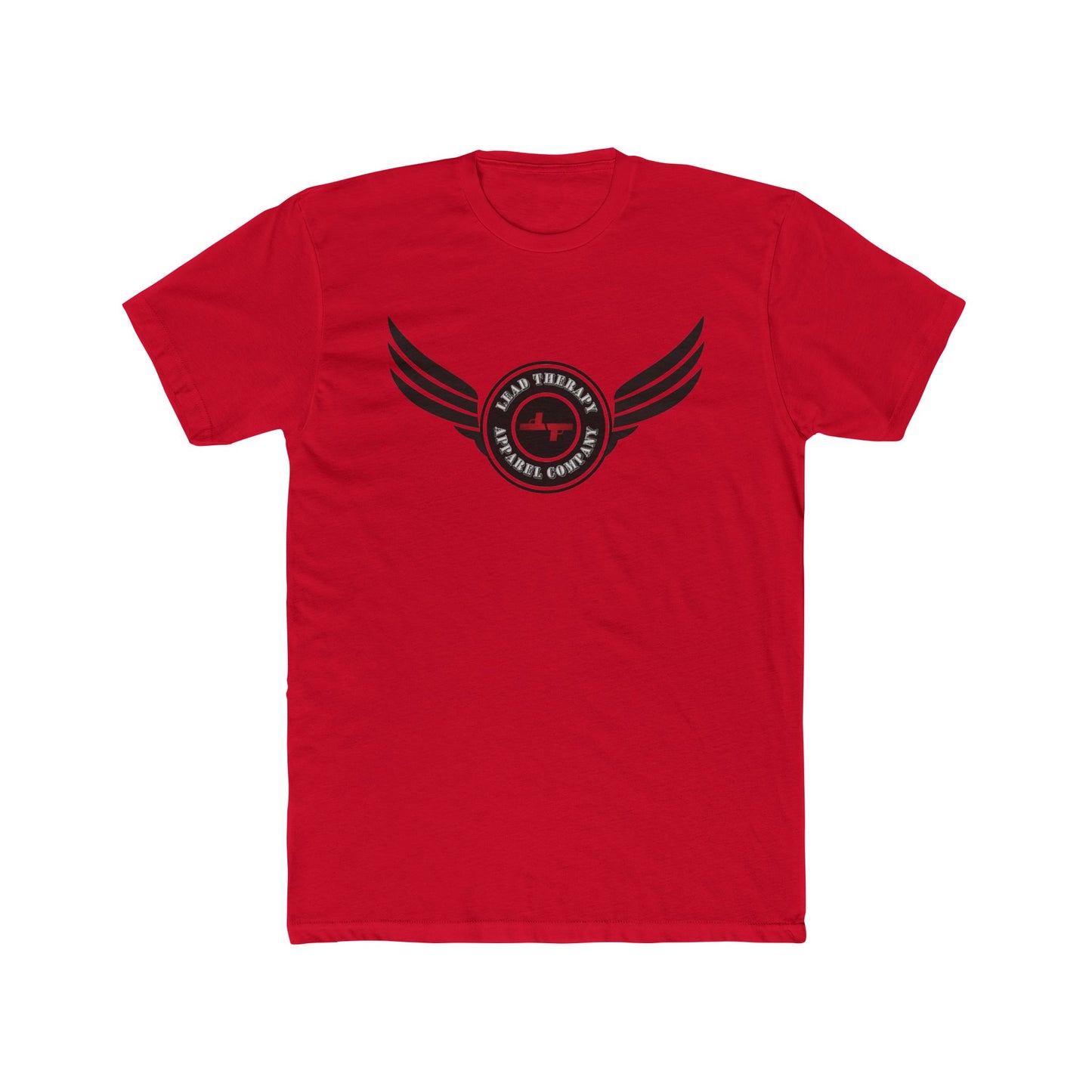 Lead Therapy Winged Badge-Unisex Cotton Tee