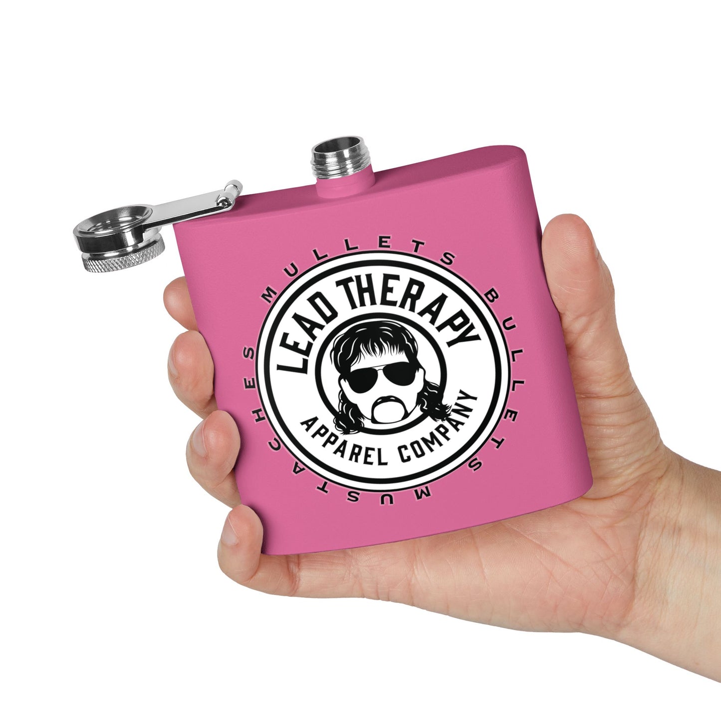Lead Therapy MBM Apparel Badge-Stainless Steel Flask