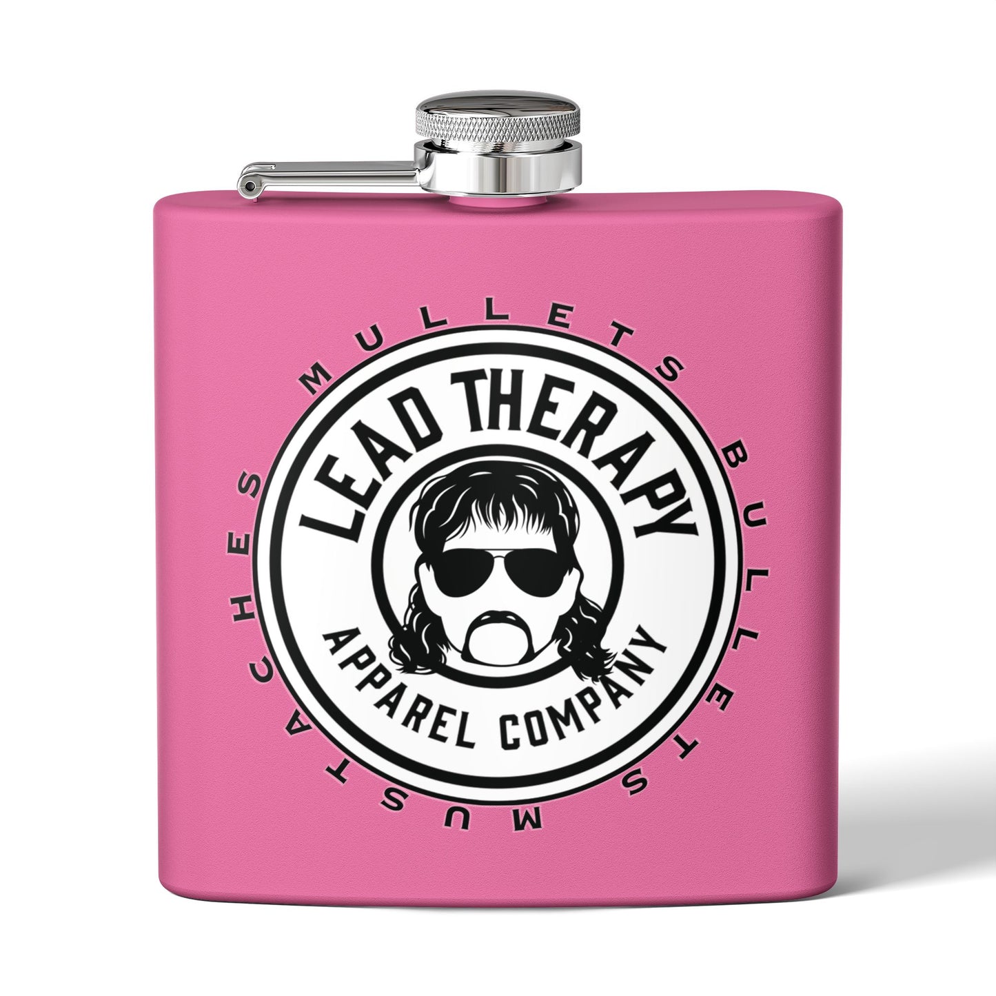 Lead Therapy MBM Apparel Badge-Stainless Steel Flask