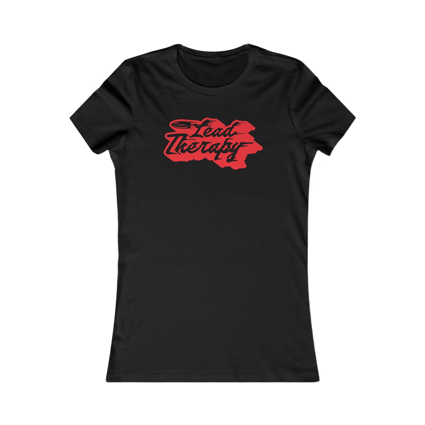 Lead Therapy Fired Shot-Women's Casual Boho Style Tee