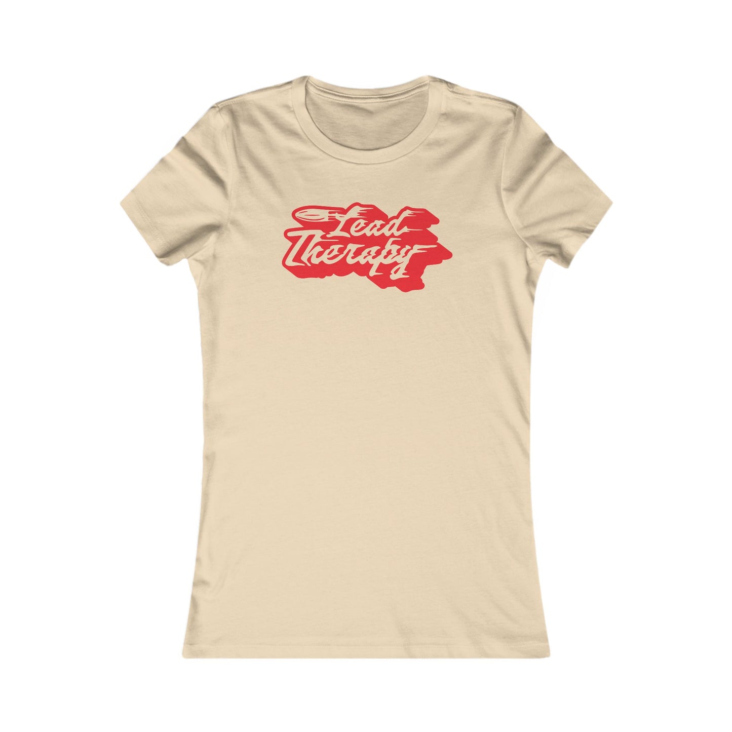 Lead Therapy Fired Shot-Women's Casual Boho Style Tee