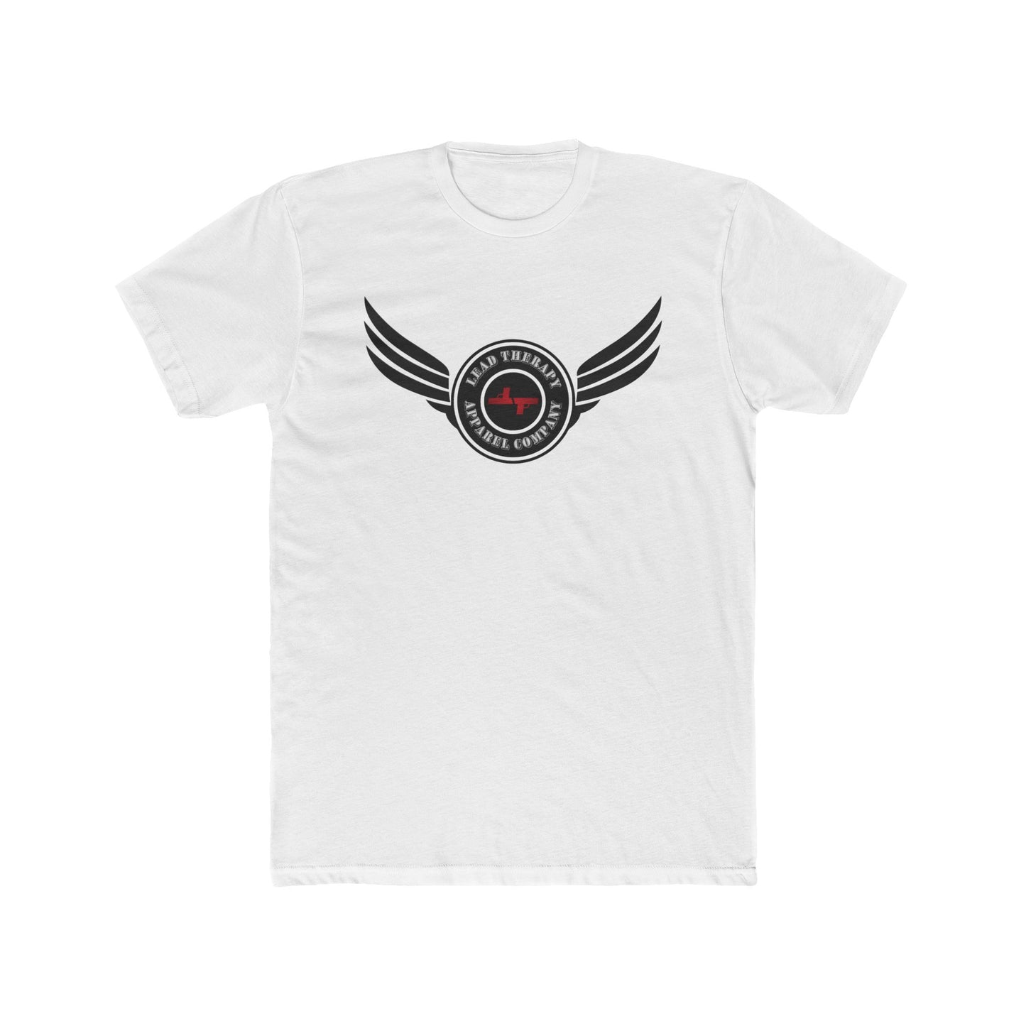 Lead Therapy Winged Badge-Unisex Cotton Tee