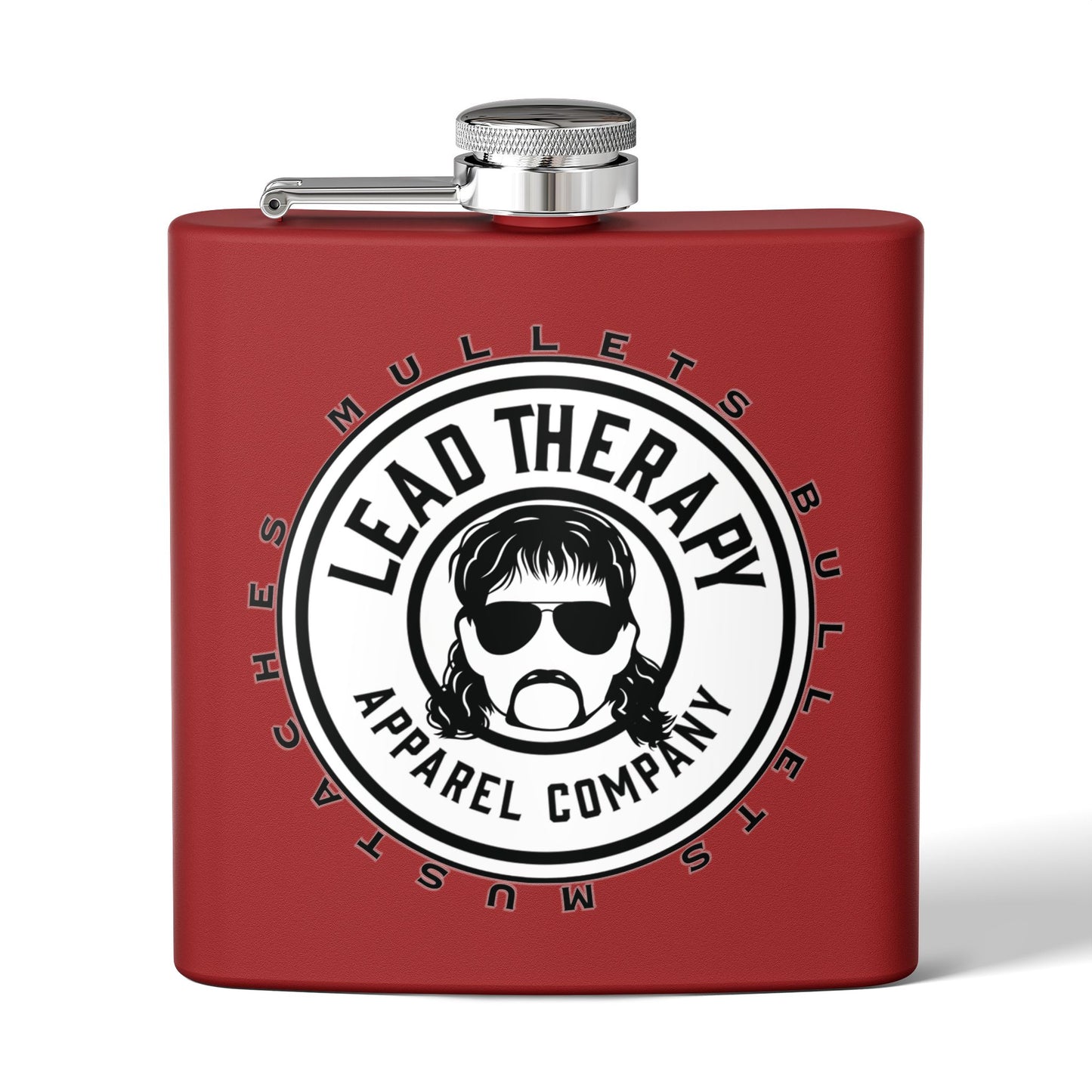 Lead Therapy MBM Apparel Badge-Stainless Steel Flask
