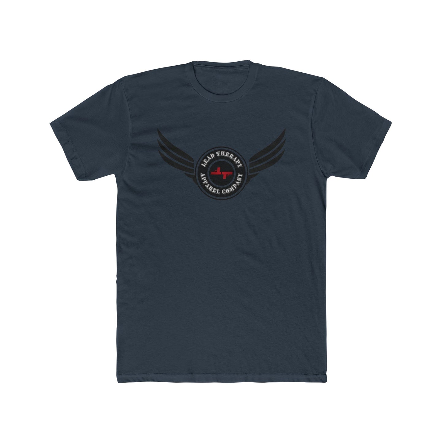 Lead Therapy Winged Badge-Unisex Cotton Tee