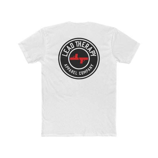 Lead Therapy Double Sided Badge-Unisex Cotton Tee