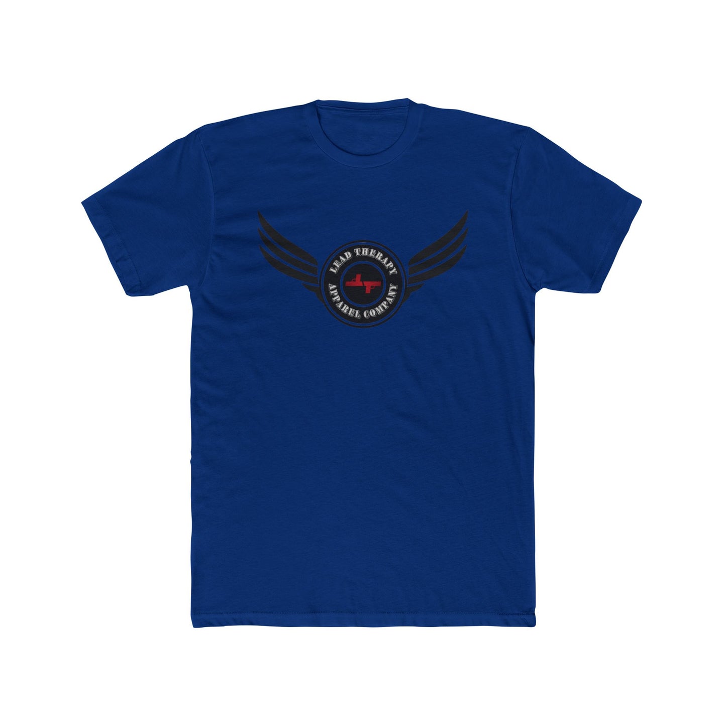 Lead Therapy Winged Badge-Unisex Cotton Tee