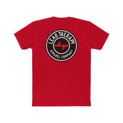 Lead Therapy Double Sided Badge-Unisex Cotton Tee