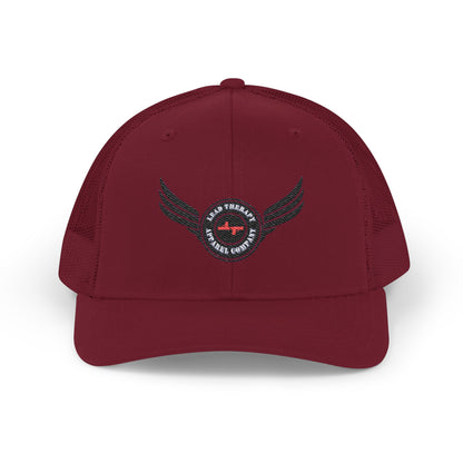 Lead Therapy Winged Badge-Embroidered Snapback Cap