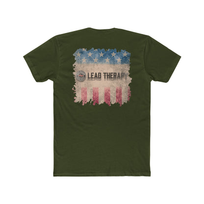 Lead Therapy Banner-Unisex Cotton Tee