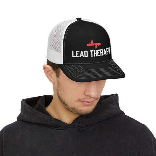 Lead Therapy-Embroidered Snapback Cap