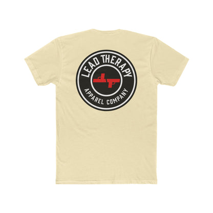 Lead Therapy Double Sided Badge-Unisex Cotton Tee