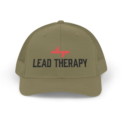 Lead Therapy-Embroidered Snapback Cap