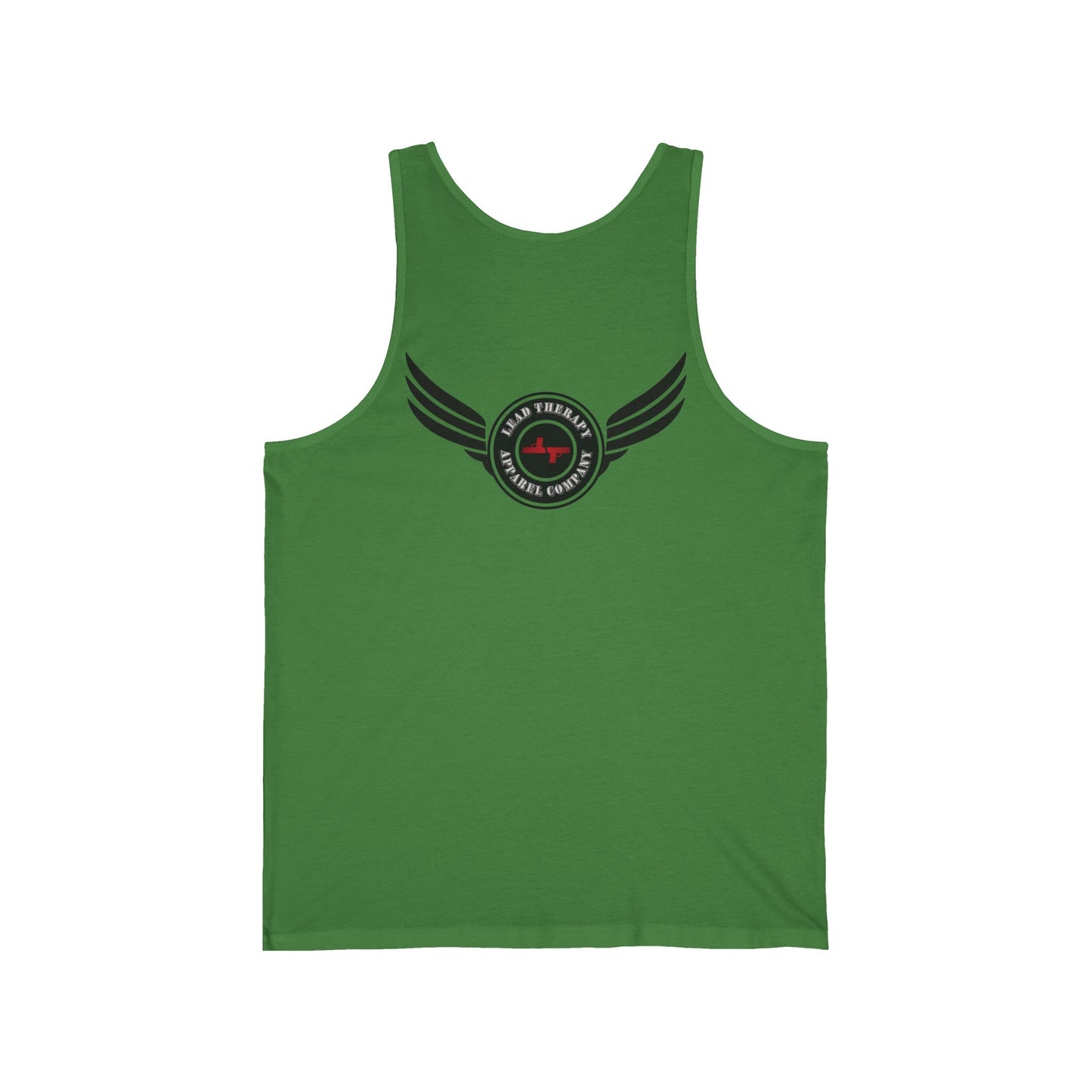 Lead Therapy Winged Apparel Badge-Unisex Jersey Tank Top