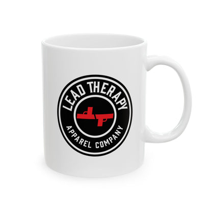 Lead Therapy Rifled Flag - 11oz or 15oz White Mug