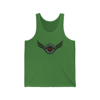 Lead Therapy Winged Apparel Badge-Unisex Jersey Tank Top