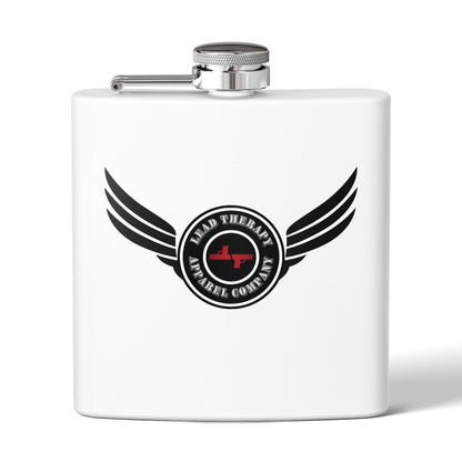 Lead Therapy Winged Badge-Stainless Steel Flask