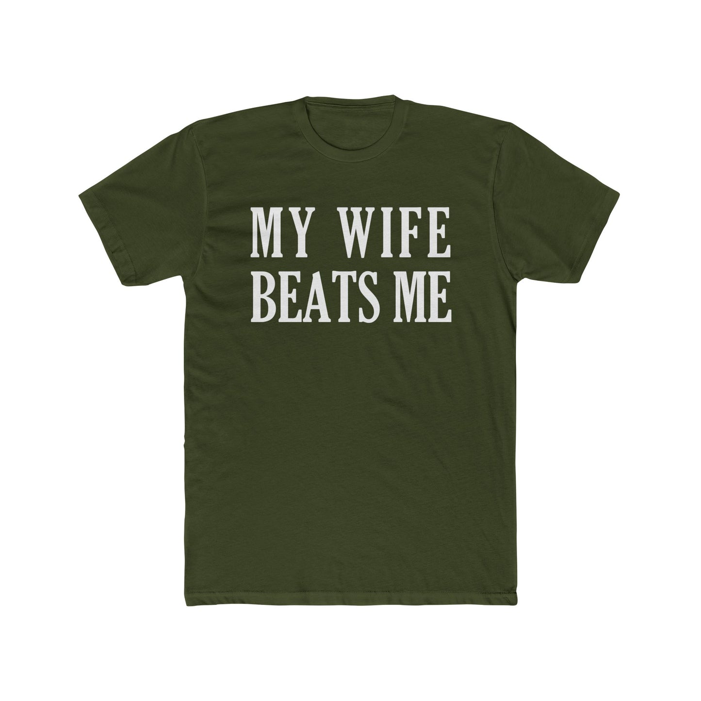 Lead Therapy My Wife Beats Me-Unisex Cotton Tee