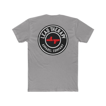 Lead Therapy Double Sided Badge-Unisex Cotton Tee