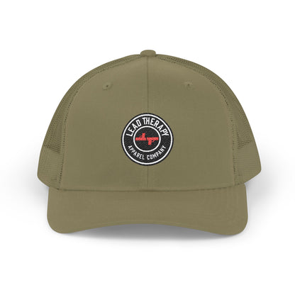 Lead Therapy Badge-Embroidered Snapback Cap
