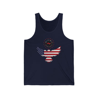 Lead Therapy American Eagle-Unisex Jersey Tank Top