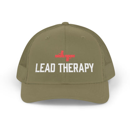 Lead Therapy-Embroidered Snapback Cap