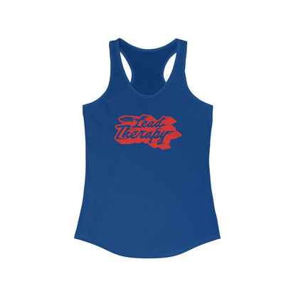 Lead Therapy Fired Shot-Women's Racerback Tank