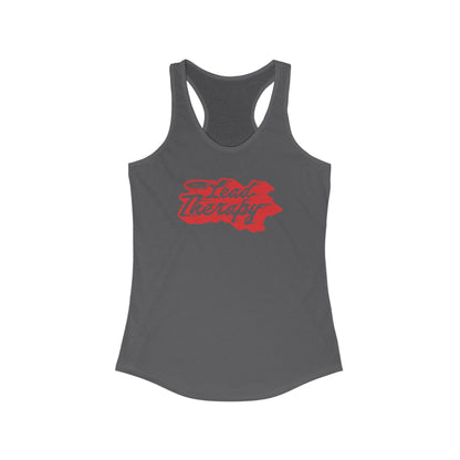 Lead Therapy Fired Shot-Women's Racerback Tank