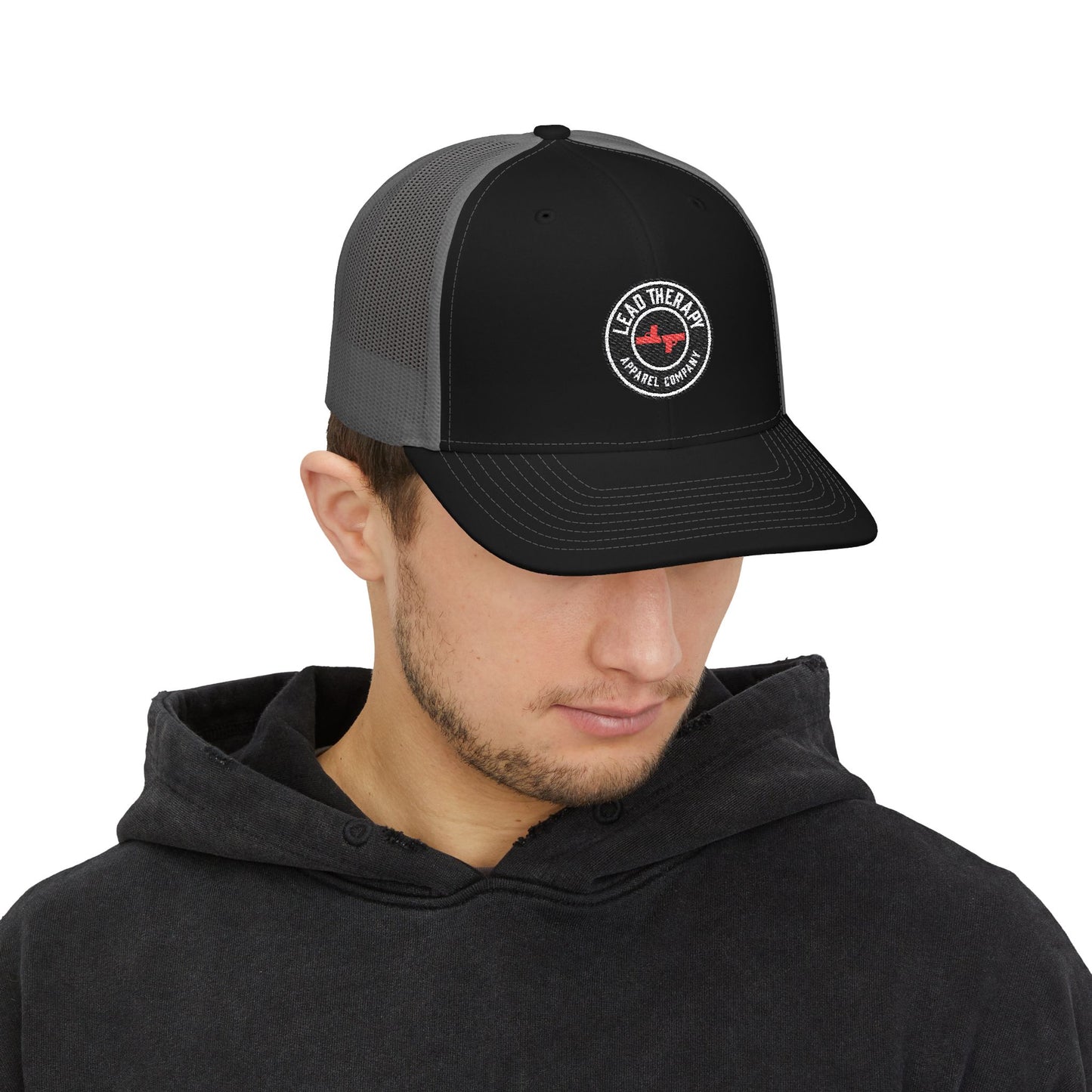 Lead Therapy Badge-Embroidered Snapback Cap