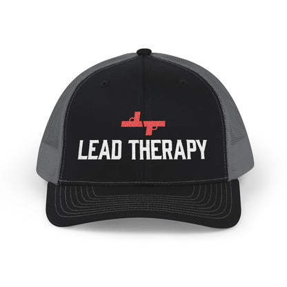 Lead Therapy-Embroidered Snapback Cap