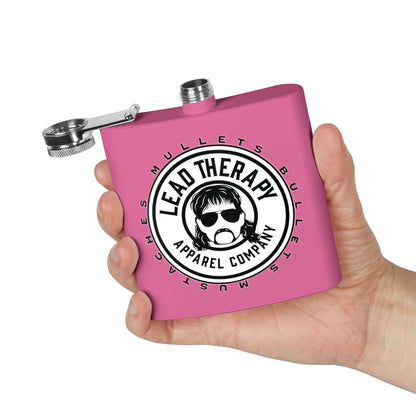 Lead Therapy MBM Apparel Badge-Stainless Steel Flask
