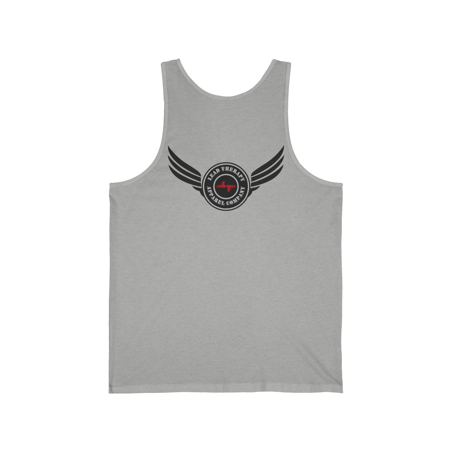 Lead Therapy Winged Apparel Badge-Unisex Jersey Tank Top