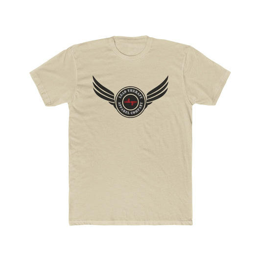 Lead Therapy Winged Badge-Unisex Cotton Tee