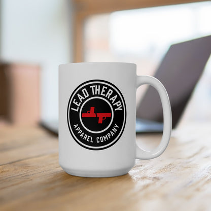 Lead Therapy Rifled Flag - 11oz or 15oz White Mug