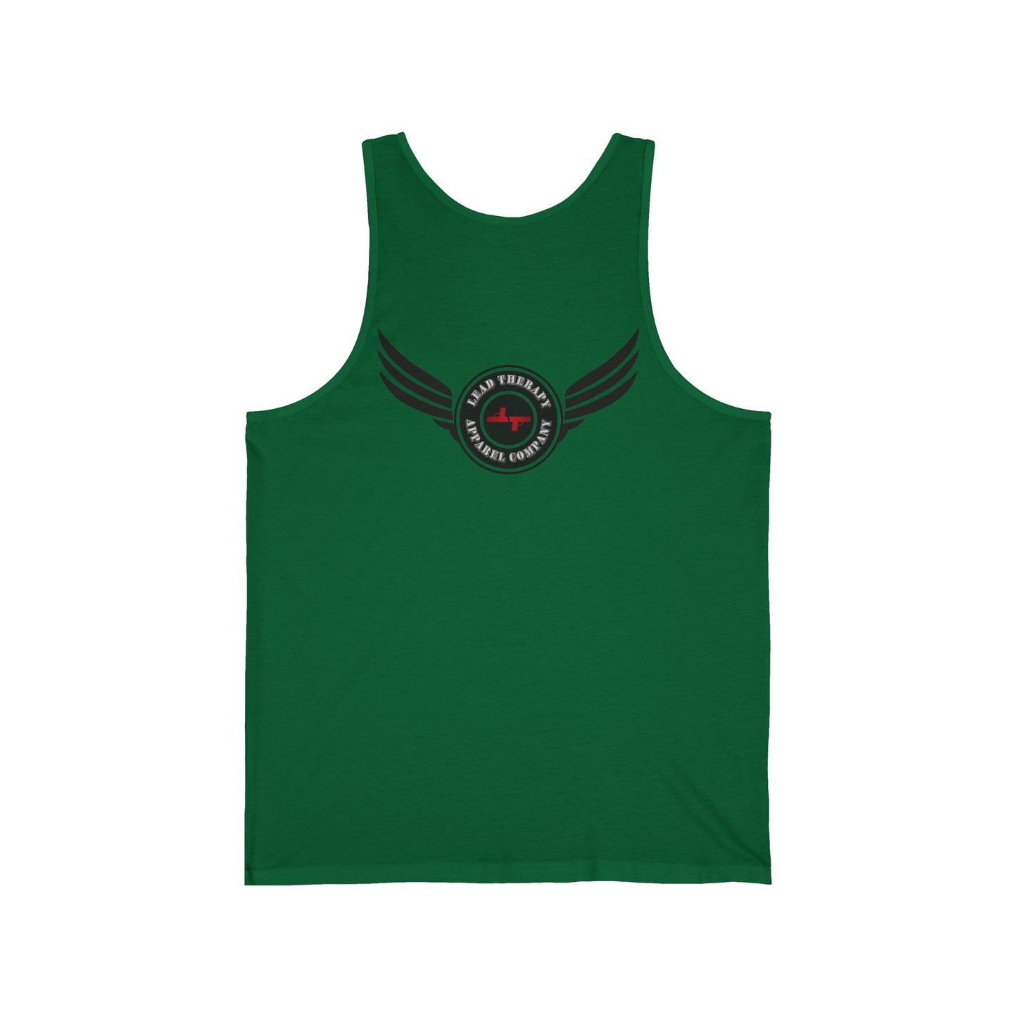Lead Therapy Winged Apparel Badge-Unisex Jersey Tank Top