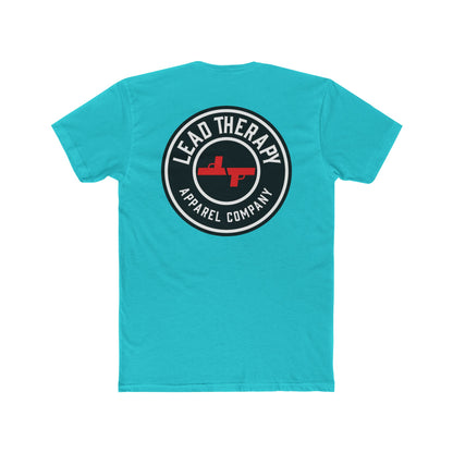 Lead Therapy Double Sided Badge-Unisex Cotton Tee