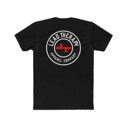 Lead Therapy Double Sided Badge-Unisex Cotton Tee