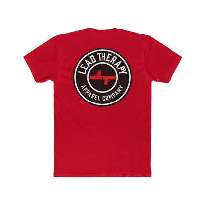 Lead Therapy Double Sided Badge-Unisex Cotton Tee
